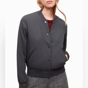 Wilfred Poussin bomber jacket in grey color, size L